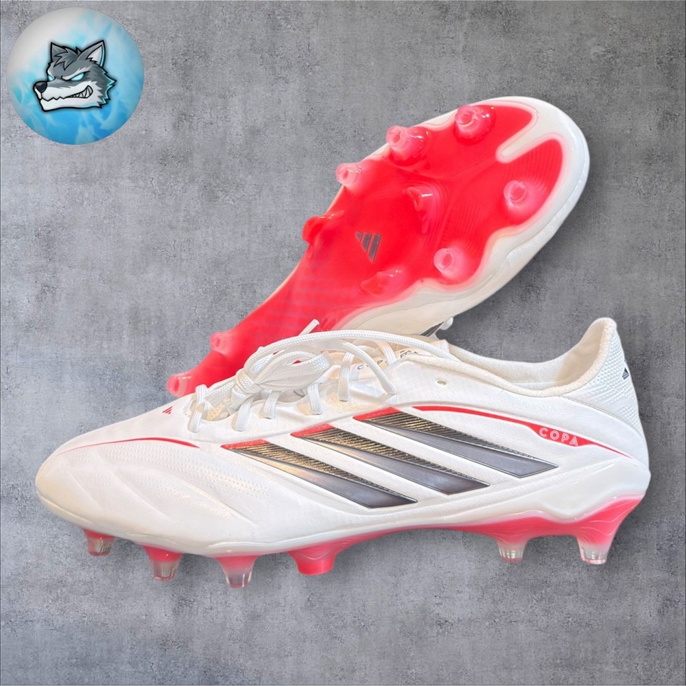 Adidas Copa Pure IV Elite White Lucid Red Mens Size 11 Soccer Cleats JQ0396